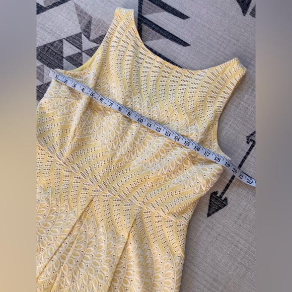 Tahari by ASL Butter Tea Dress, Size 14 - Picture 5 of 16